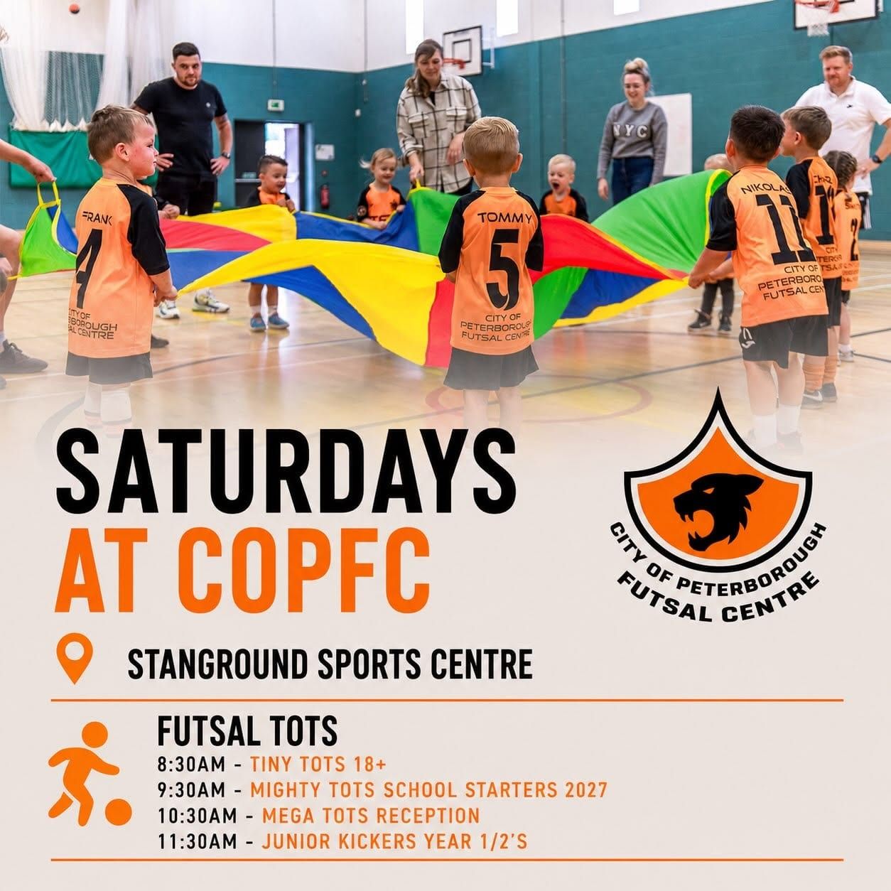 Tiny Tots COPFC session information